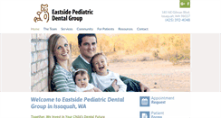 Desktop Screenshot of eastsidepediatricdentalgroup.com